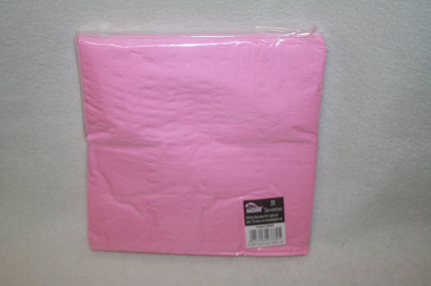 20 pink serviettes
