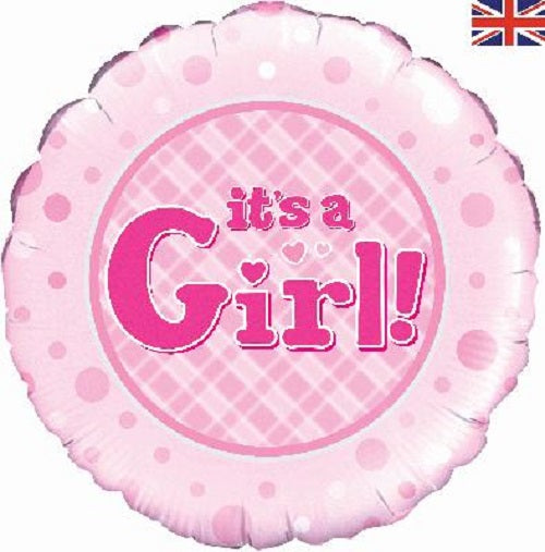 18 Foil Balloon - It's A Girl