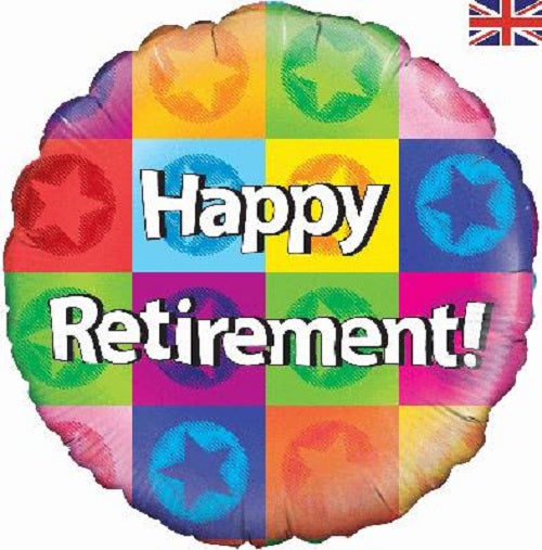 18 Foil Balloon - Happy Retirement