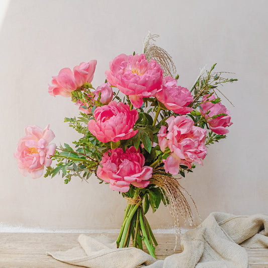 A Peony for your Thoughts Peony Bouquet