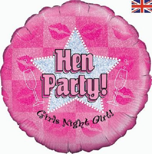 18 Foil Balloon - Hen Party